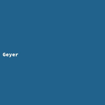 Hersteller: Geyer