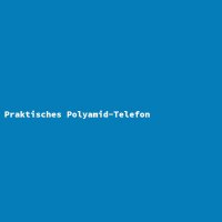 Praktisches Polyamid-Telefon