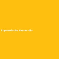 Ergonomische Wasser-Uhr