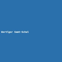 Wertiger Samt-Schal