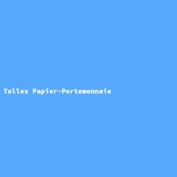 Tolles Papier-Portemonnaie